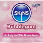 SKINS Bubblegum īpaši plāni prezervatīvi ar garšu – 4 gab. — Foto 1