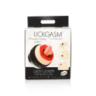 Lady Licker - клиторальный стимулятор – 5.8 см (2.3″) – красный — Фото 2