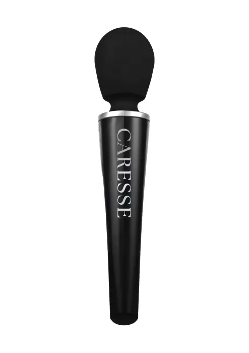 CARESSE Компактный wand вибратор – 25 cm (9.8″) – черный