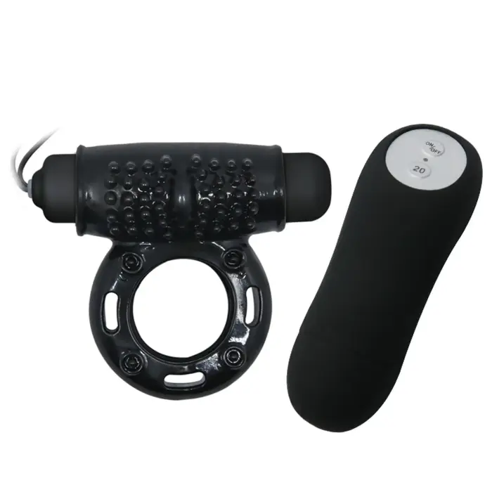 BAILE - Vibrating Cock Ring with 20 Vibration Functions and Wireless Remote Control