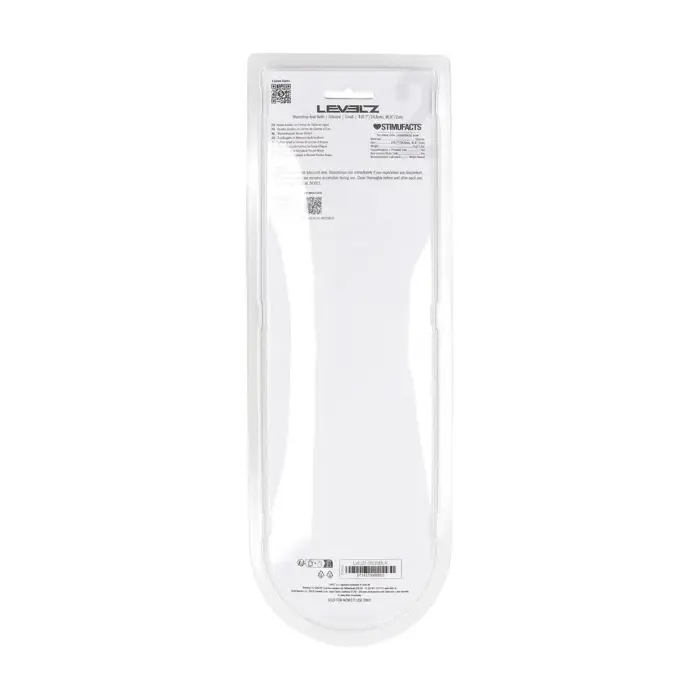 Waterdrop Silicone Anal Balls – S – Black Photo