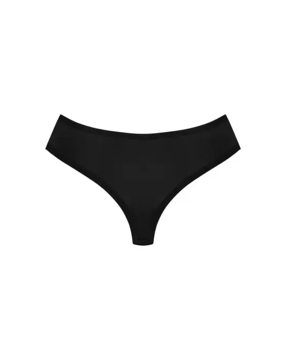 OBS Bella Rou ziedu izšūta tilla bodijs – melns – XS/S Foto 4