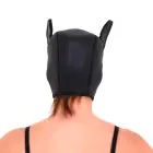 Neoprene Puppy Dog BDSM Hood – Black – L — Photo 11
