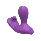 Anal & Perineum Stimulator with Remote Control – Purple — Photo 1