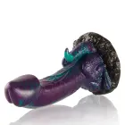 EPIC Cybersilicock Basilisk Double Scaly Model Small dildo – 18 cm (7″) – värviline — Foto 5