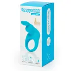 Happy Rabbit Rechargeable Vibrating Cock Ring – Blue — Photo 2