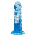Twisted Love витой рифленый дилдо – 18 cm (7.1″) – синий — Фото 8