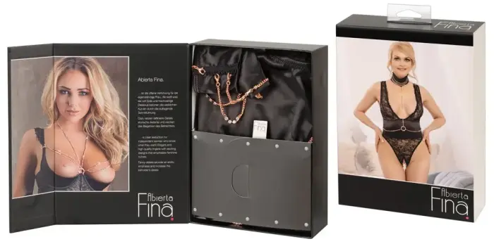 Abierta Fina pitsist bodi kristalldekoriga – M Photo