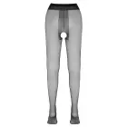 Cottelli LEGWEAR zeķubikses ar atvērtu starpkāju – melnas — Foto 5