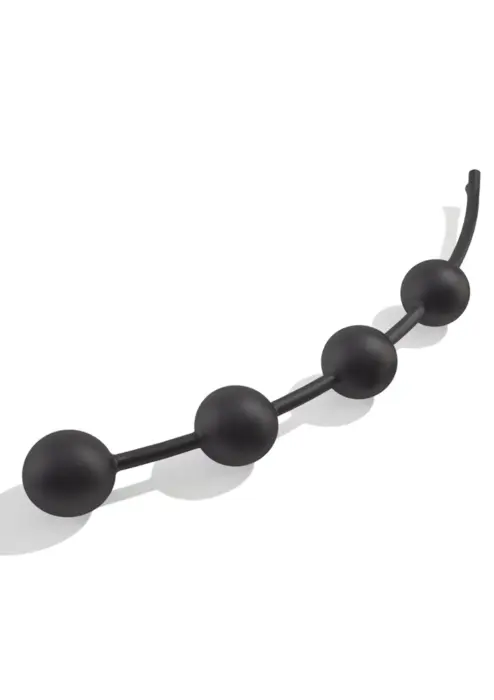 Booty Garland anālo bumbiņu ķēde – L – Melna