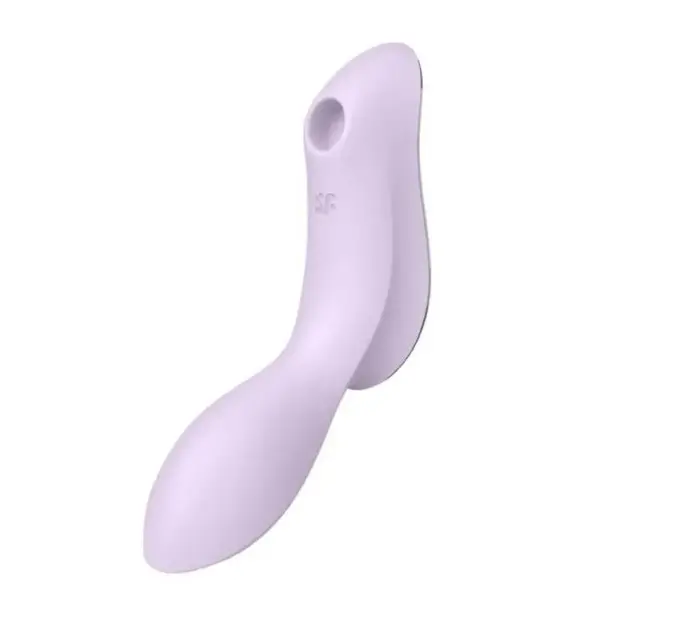 Satisfyer Curvy Trinity 2 клиторальный стимулятор – 15 см – фиолетовый