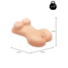 Big Boobs Banging Bitch masturbatorius – kūno spalva — Nuotrauka 2