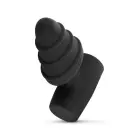 Love in the Pocket Love Plug вибрирующая анальная пробка – 7 см – Черный — Фото 4