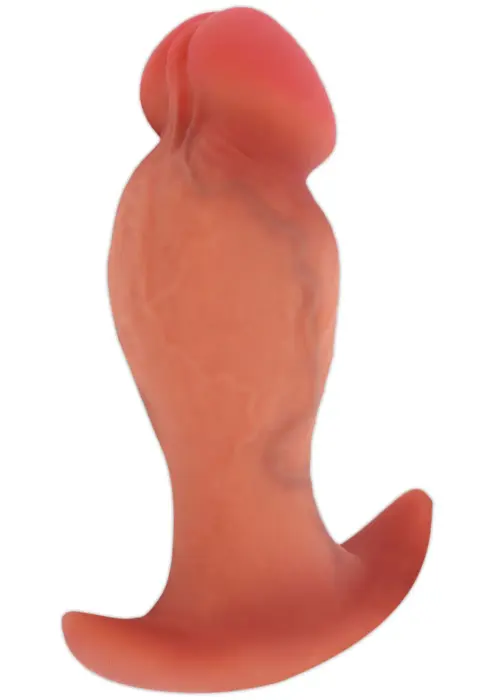 Realistlik vedelast silikoonist anaaltapp – 16 cm (6.3″) – nahavärv