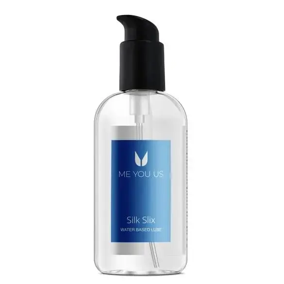 Me You Us Silk Slix Water-Based Lubricant – Pump Bottle – 250 ml