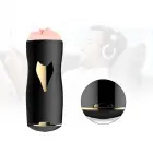 Dual-Sided Vibrating Masturbator – Black — Photo 13