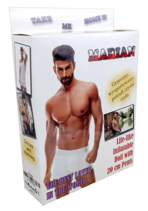 Marian pripučiama vyriška meilės lėlė – 160 cm Photo