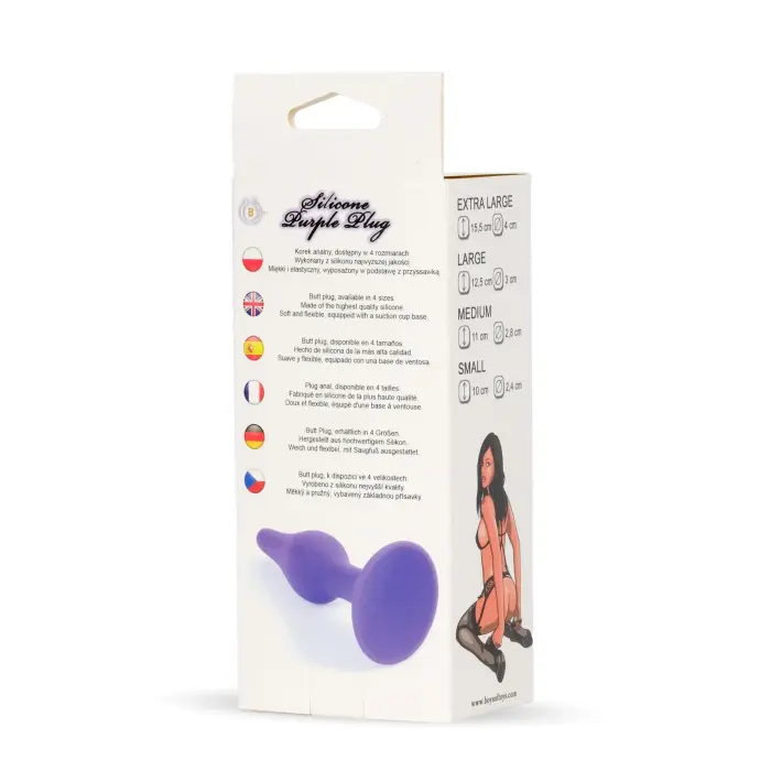 Silikona spraudnis – S – Violets Foto 7