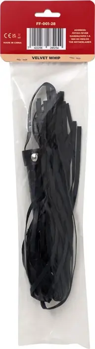 Fetish Fever - Velvet Whip - Black Foto 3