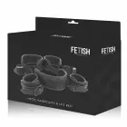 Fetish Submissive Neoprene-Lined Adjustable Restraint System – Black — Photo 2