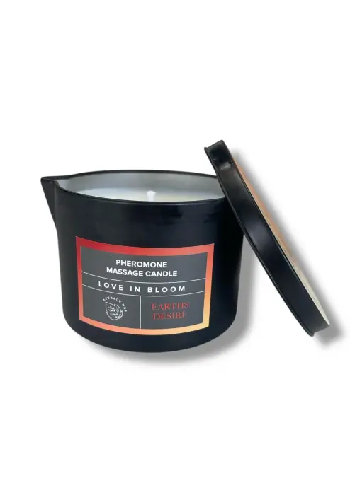 Bloom Pheromone Massage Candle – Earth's Desire – 150 ml