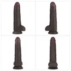 LoveToy Sliding Skin Pro II – вибрирующий силиконовый дилдо – 8,5" – 10 режимов — Фото 22