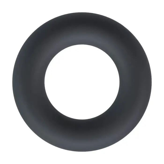 LEVELZ Liquid Silicone Cock Ring – L – Black