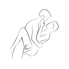 We-Vibe Sync O C-formas vibrators – zaļš Foto 13