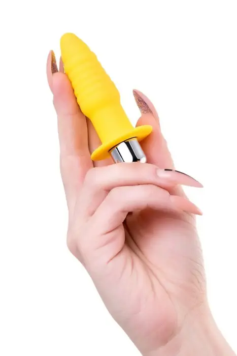 Lancy anālais vibrējošais spraudnis – 15 cm – Rozā Foto 5