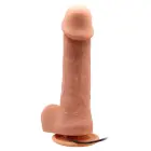 BAILE- BARBARA Ken vibruojantis dildo – 19.8 cm (7.8″) – kūno spalva — Nuotrauka 3