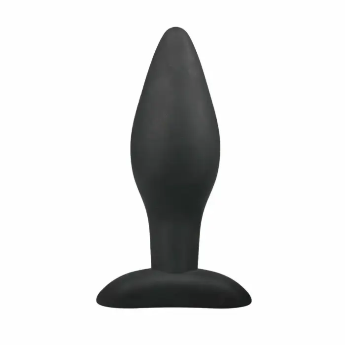 EasyToys silikona anālais spraudnis M – 11 cm – Melns