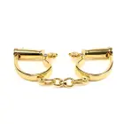 Sevanda Gold Deluxe Stainless Steel Handcuffs — Photo 3