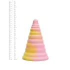 Kiotos Revolt Pink Smash 23 – silikona anālais aizbāznis – 18,5 cm — Foto 4
