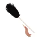 Rosy Gold Feather Tickler & Whip – Rose Gold — Photo 2