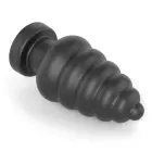 King Sized Vibrating Anal Plug – 18 cm (7″) – Black — Photo 7