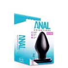 ANAL ADVENTURES XXL пробка черная – 15.2 см (6″) – Black Фото num