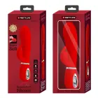 PRETTY LOVE Prescott Red Rabbit Vibrator – 18 cm — Photo 12