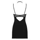 Obsessive Selinne сорочка со стрингами – чёрная – M/L Фото num