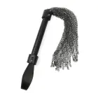 Genuine Leather Chain Whip – Black — Photo 2