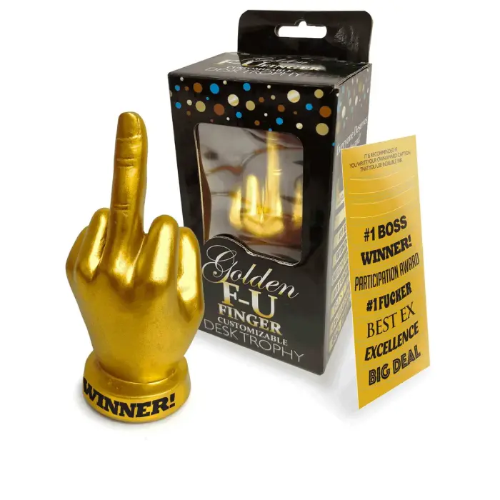 Золотой трофей F-U Finger