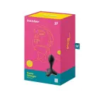 Satisfyer Game Changer vibrējošs anālais spraudnis – 11.5 cm (4.5″) – Melns — Foto 1