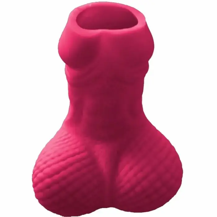 Diablo Picante novelty shot glass – fuchsia – hard plastic