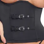 Cottelli PARTY Open Cup Corset with Adjustable Buckle Straps – Black – L — Photo 6