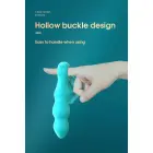 Stymulator-Angelo meeste prostata kolmekordse stimulatsiooni dildo – 15 cm – Sinine Photo