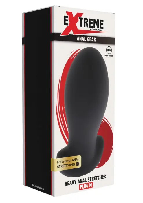 Sunkus analinis plėtiklis – M – Juodas Photo