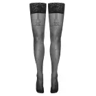Cottelli LEGWARE Hold-up Stockings with Suspender Look – Black — Photo 6