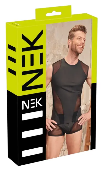 NEK Sleeveless Shirt – Black – XL