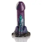 EPIC Cybersilicock Basilisk Double Scaly Model Small dildo – 18 cm (7″) – värviline — Foto 4