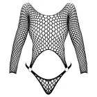 Cottelli Fantasy tīkliņa bodijs – melns – S/L Foto 6