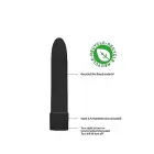 Биоразлагаемый вибратор – 14 cm (5.5″) – черный — Фото 6